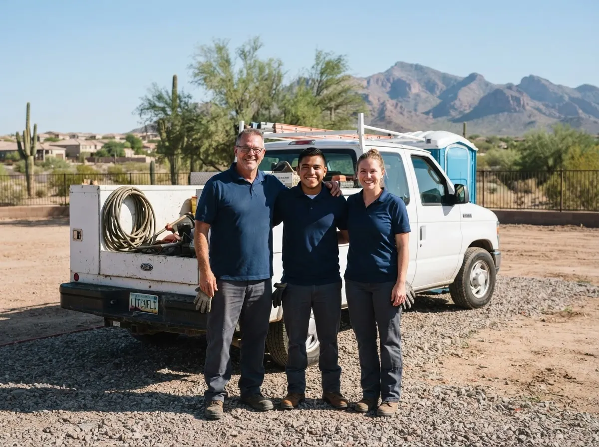 The FreshCanyon Portable Toilets team — portable toilet rentals in Litchfield Park, AZ