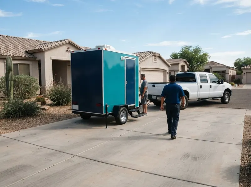 Towable & Mobile Trailer Restroom Rental in Litchfield Park, AZ